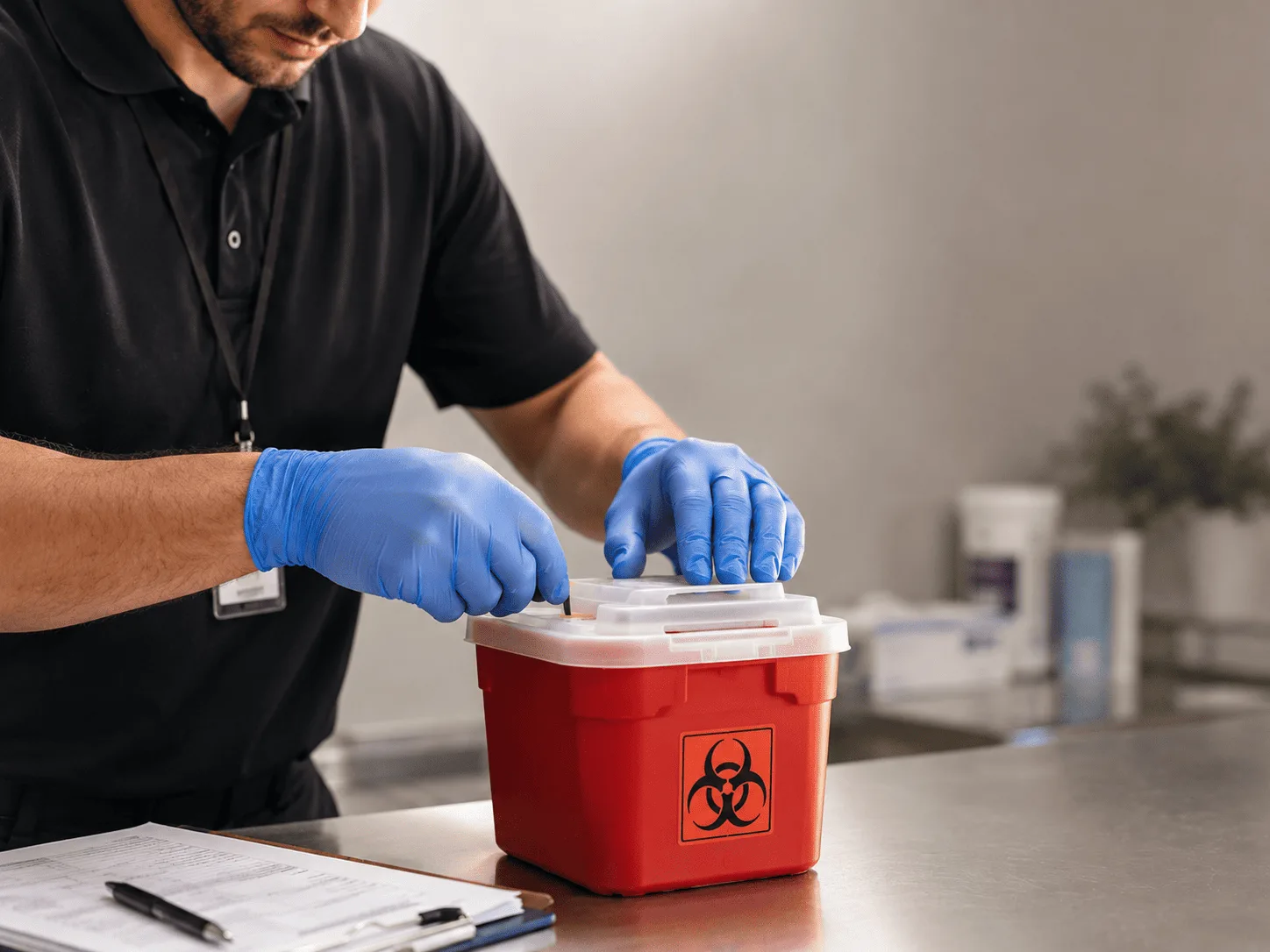 Why choose Sharps Waste Disposal in Ryder, ND